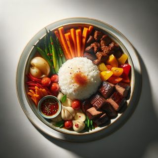 Bowl 5 Smaków lekko pikantny