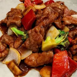 Ternera Con Salsa Ostras