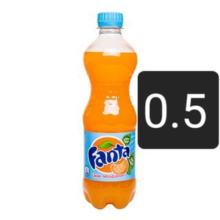 Fanta апельсин, 0.5л