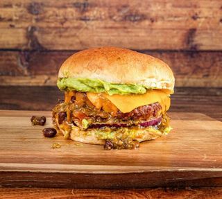 Veggie chilli burge