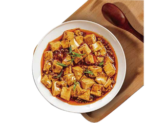 Tofu in salsa piccante