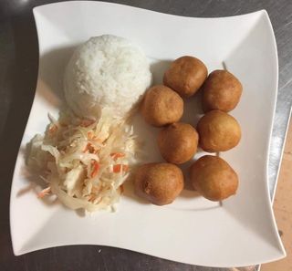 Kurczak w cieście kokosowym