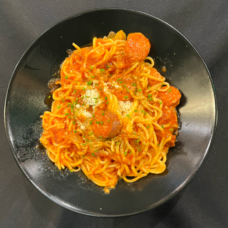 Pasta Tres Tomates Y Un Chorizo