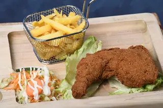 Southern Fried Chicken with Fries  / Rice
