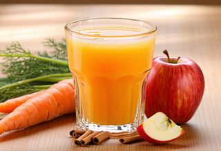 Sok marchwiowo-jabłkowy
