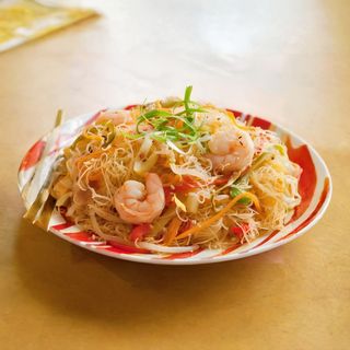 Massa de Arroz de Gambas