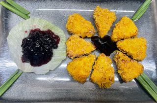 Топени сиренца в корнфлейкс