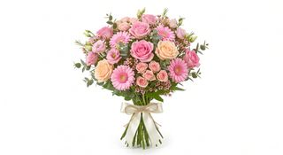Bouquet fiori misti rosa