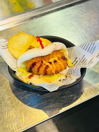 mini bao di baccala 3 pezzi