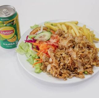 Menu Prato Kebab