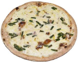 Pizza agli asparagi