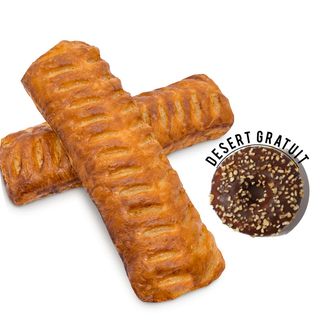 Kebab cu carne de pui 5 buc.+1 desert gratuit