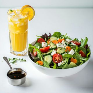 Salad & Free Juice