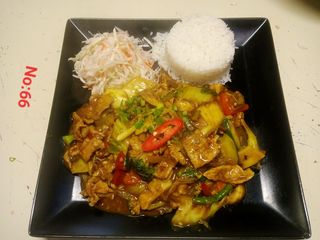 Wieprzowina w sosie curry