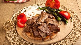 Talerz  shawarma z kurczakiem