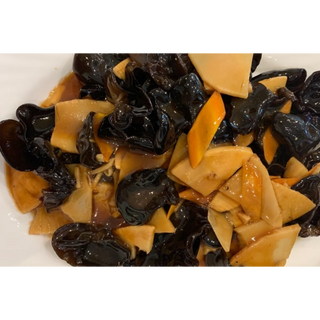 48. Бамбук с черни гъби (500г)