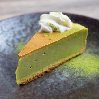 Tarta de queso y pistacho
