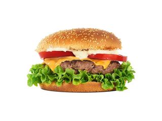 Hamburguesa Con Queso