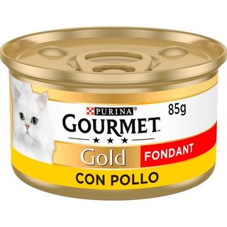 0.085 KG Gourmet Gold Fondant Pollo en Paté lata para gatos