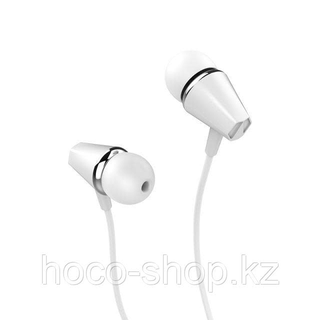 Проводные универсальные наушники M34 Hoco с микрофоном, White Подробн