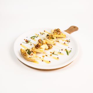 Bruschetta miele e fichi (veg)