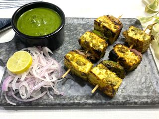 Paneer Hariyali Tikka