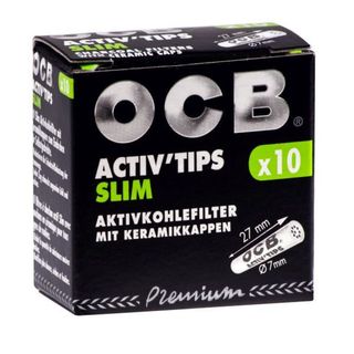Filtre SLIM Ø7mm, Carbon Activ - OCB x 10buc