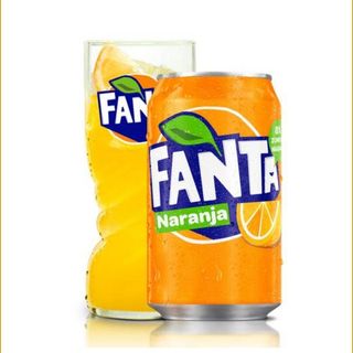 Fanta Naranja lata 330ml.