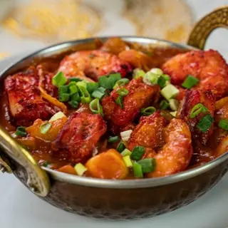 Prawns do pyaza