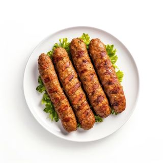 Seekh kebab con salse - 3 pezzi