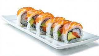 076a Sushi combinato solo salmone 18 pezzi