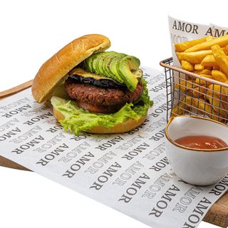 Веган бургер 