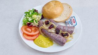 Kaszanka wiejska z cebulką