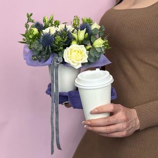 ყავა ( Lungo - Americano) + თაიგული