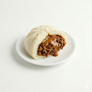Bao Bomba De Soja Sate Con Salsa De Sésamo (1 Ud.)