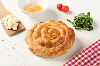 Burek prazan