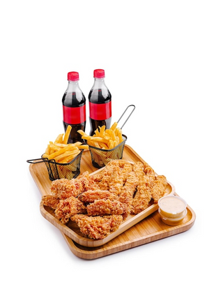 Poulet Pané + Boisson 30CL