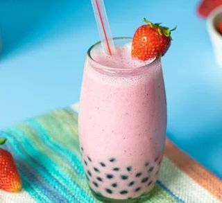 Bubble Tea Fraise