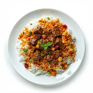 Beef biryani