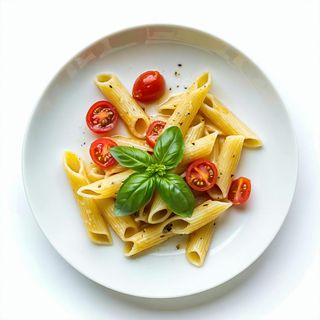 Pasta Pomodoro e basilico