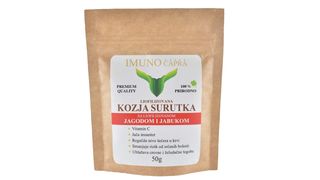 Kozja surutka Alpino jagoda jabuka 50g