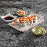 Ebi Tempura Uramaki (8 Pzs.)