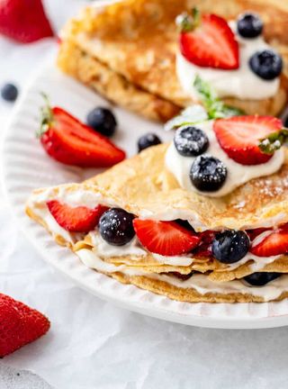 crêpe cream cheese