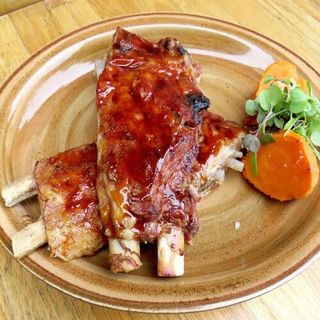 Costilla De Cerdo Glaseada