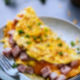 Omelett With Ham