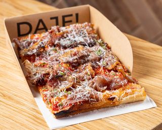 Fatia de pizza Amatrice