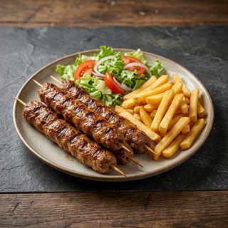 Plato De Seekh Kebab (Ración)