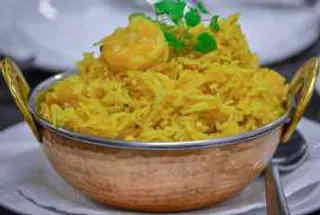 Jheenga biryani