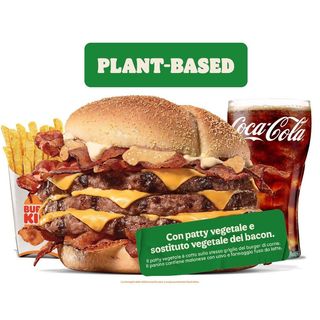 Bacon King 3.0 smokey - Gustalo Plant Based - menù