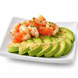 Salade avocat crevettes